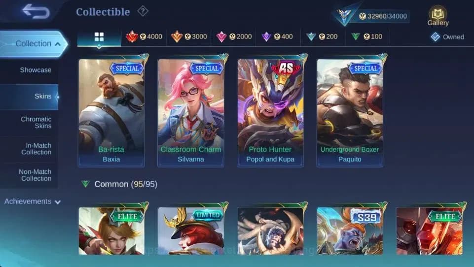 Mobile Legends: Bang Bang Accounts Global|Hero 115 Skin 162|Expert|LBox Irithel|M7 Gr image 17