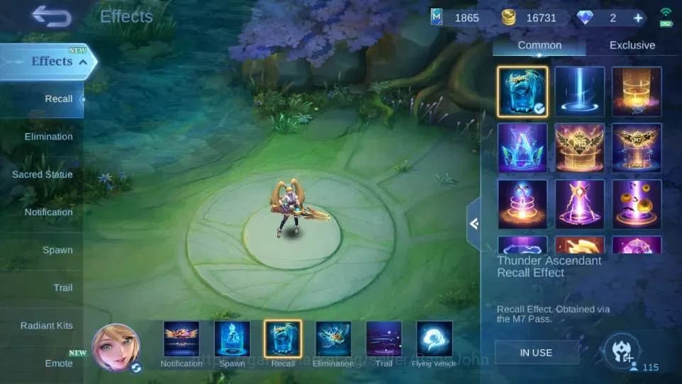 Mobile Legends: Bang Bang Accounts Global|Hero 115 Skin 162|Expert|LBox Irithel|M7 Gr image 6