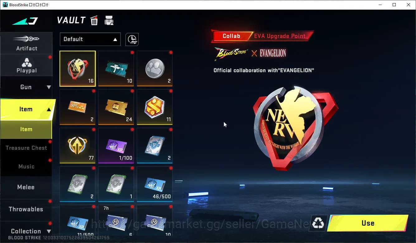 Blood Strike Accounts ASIA|Collab EVANGELION Katya-ASUKA +3 ULTRA [Nacho image 7